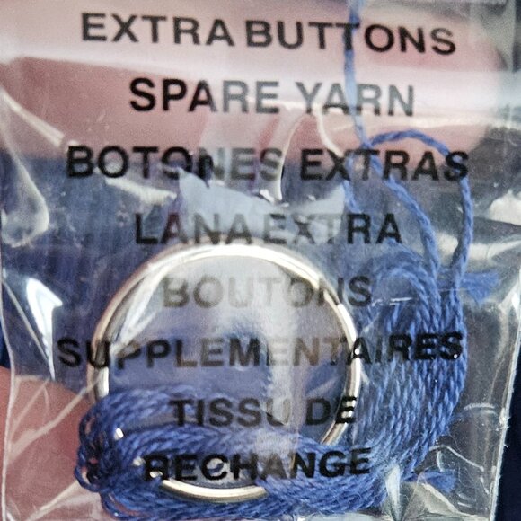 DONATED: AK Anne Klein Blue Ribbed Cardigan Sweater – 1X - Picture 12 of 16